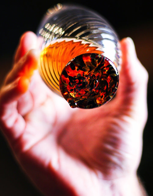 Load image into Gallery viewer, Neat Pour Glass, Hand-Blown - BiC Originals by Bull In China
