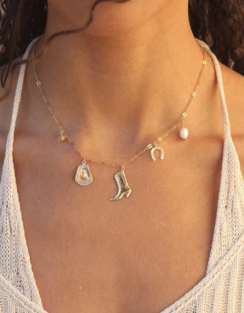 Load image into Gallery viewer, Western Charm Necklace by Urth and Sea
