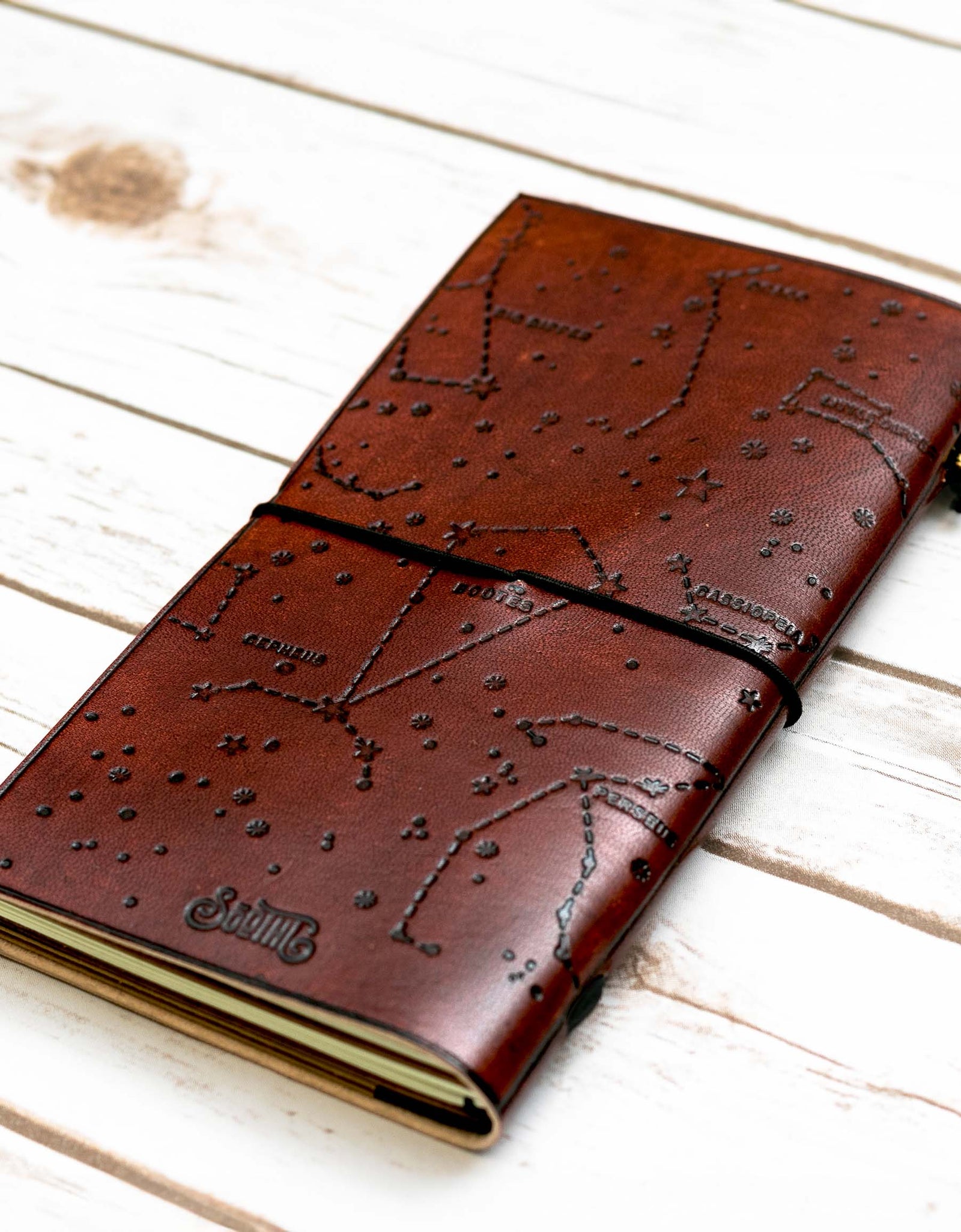 The Future Belongs Eleanor Roosevelt Quote Leather Journal - 8x6 Size by Soothi