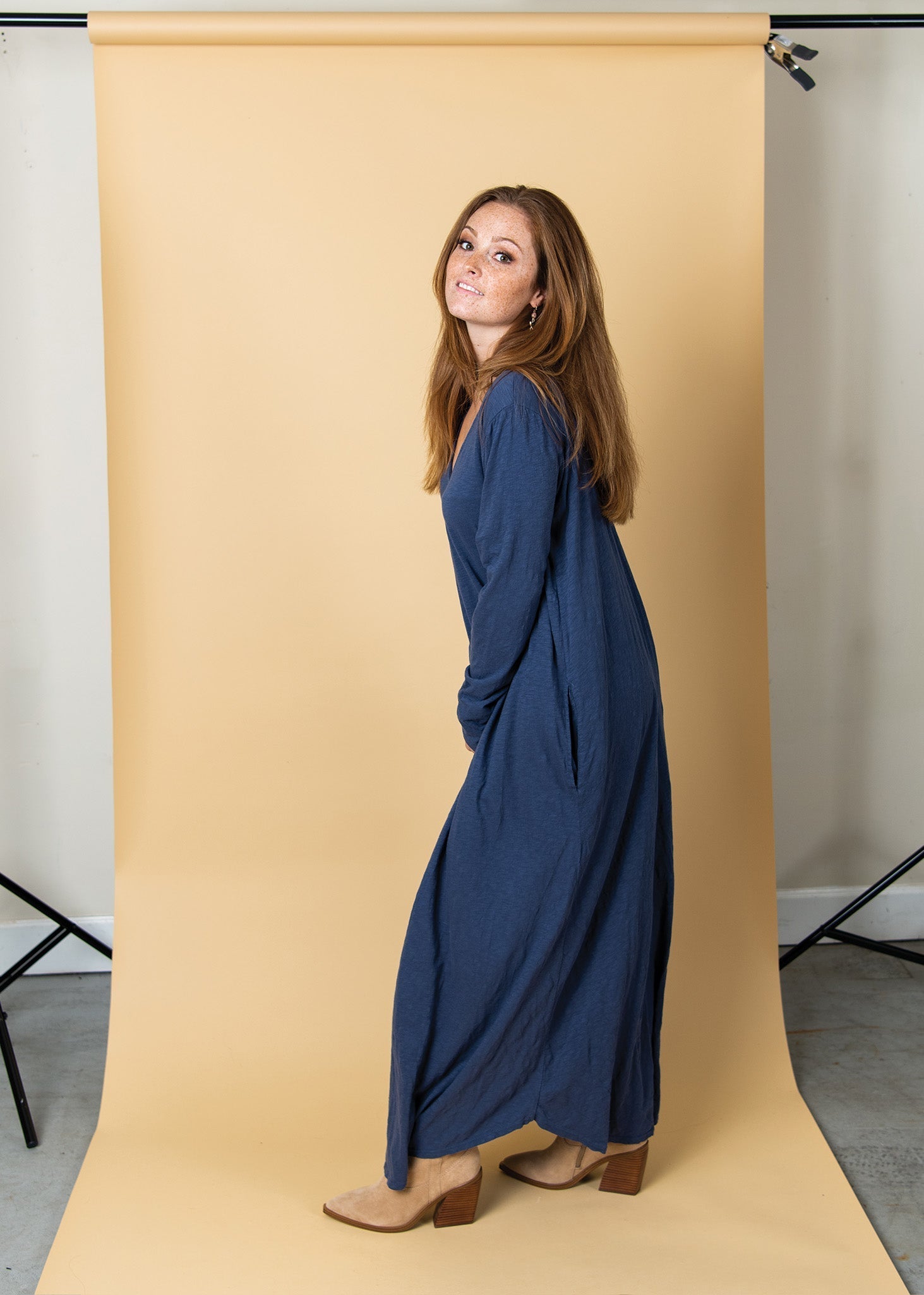 Be Clever Duo Dress - Inky Blue by And For Good