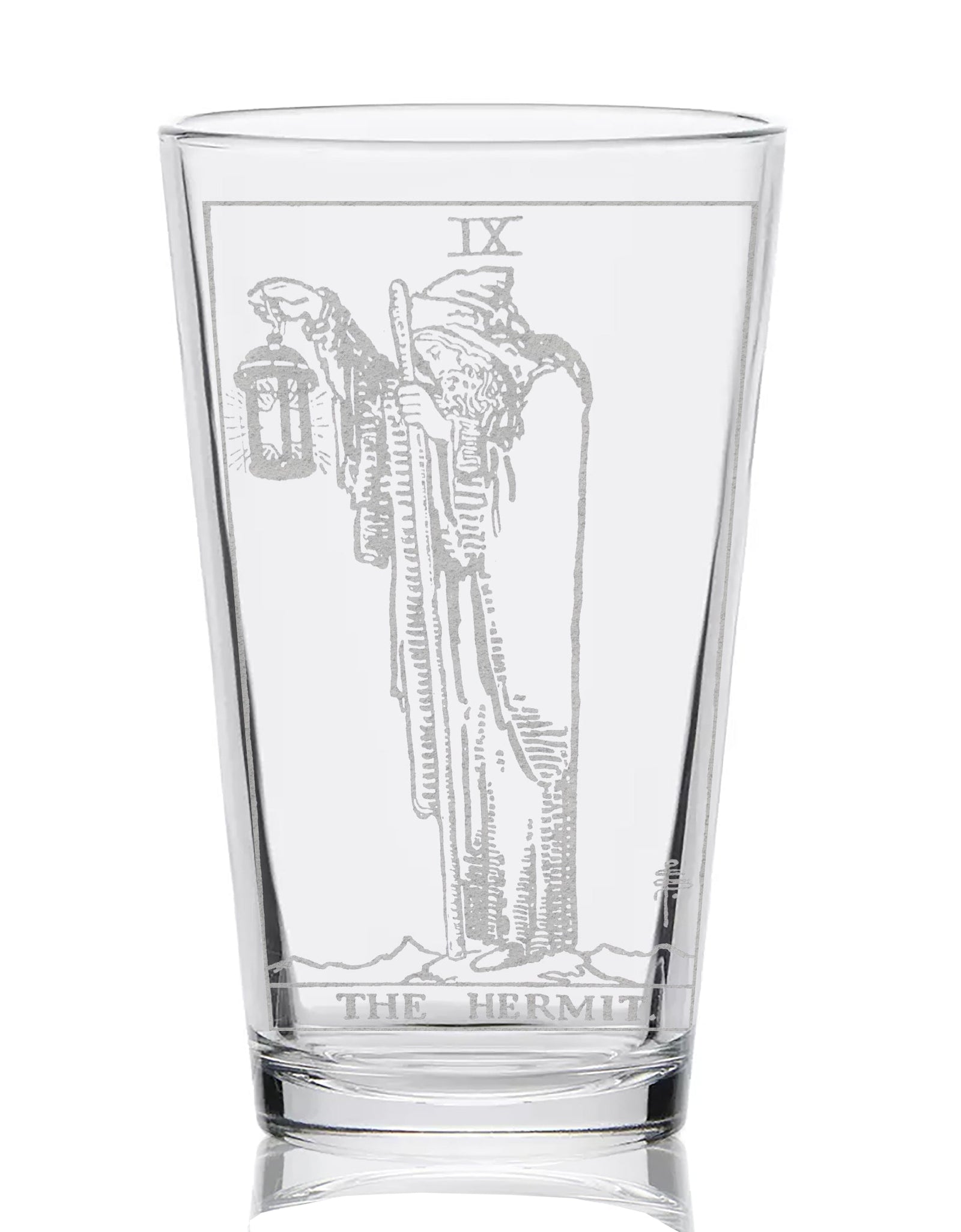 RIDER-WAITE TAROT CARD Pint Glasses by LumEngrave