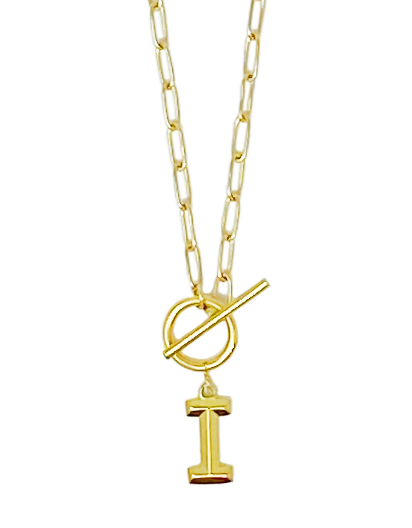 Modern Classic Initial Necklace by Ellisonyoung.com