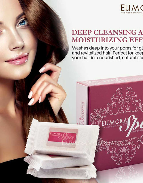 Load image into Gallery viewer, Spa Shampoo Bar (4 x 25g Bar) by Eumora Moor Bar
