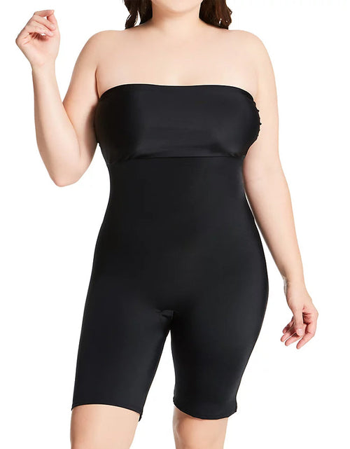 Load image into Gallery viewer, InstantFigure  Curvy Strapless Bandeau Shorts w/open gusset WBS011C by InstantFigure INC
