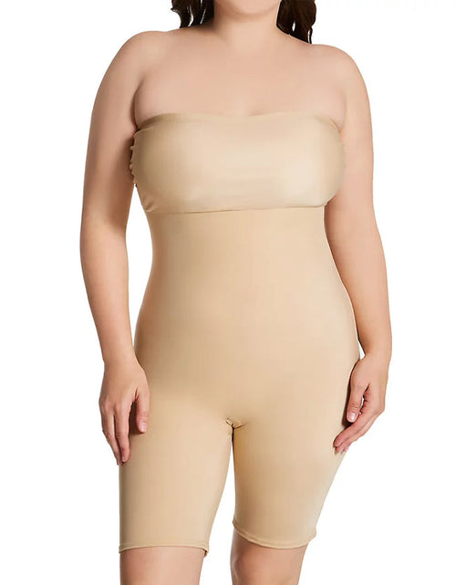 Load image into Gallery viewer, InstantFigure  Curvy Strapless Bandeau Shorts w/open gusset WBS011C by InstantFigure INC

