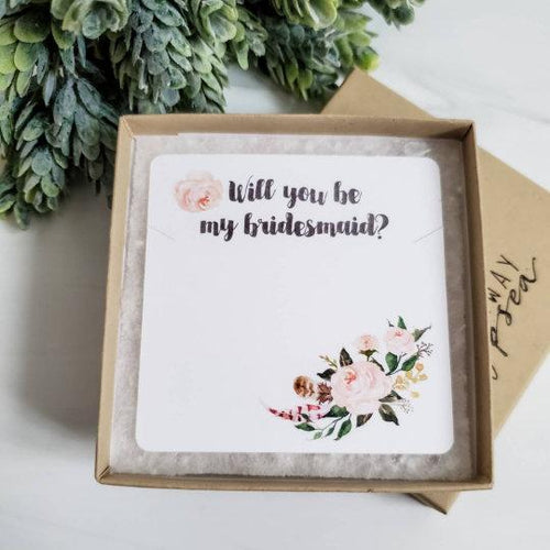 Load image into Gallery viewer, Infinity Knot Necklace for Bridesmaids by Salt and Sparkle
