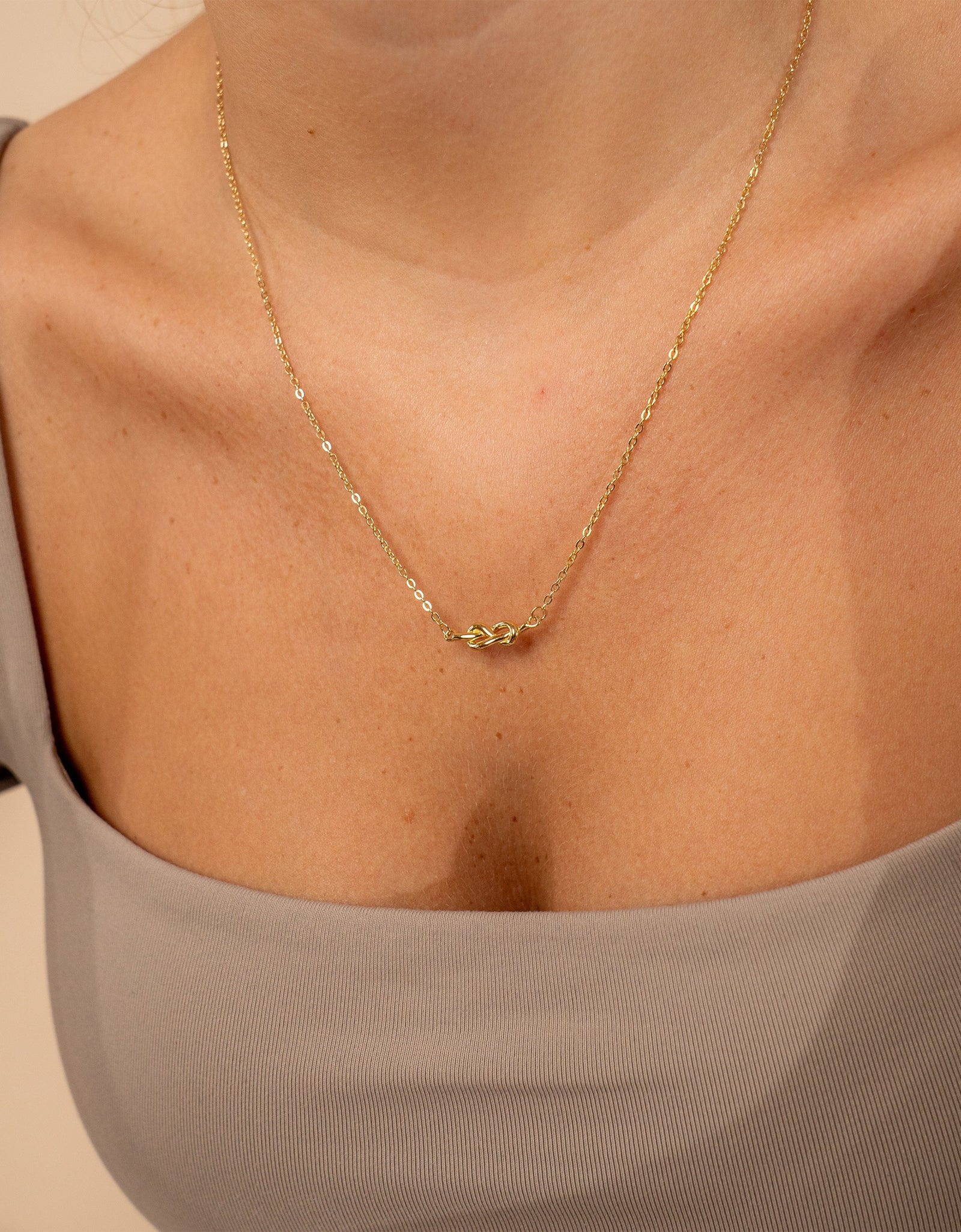 Sterling Silver Infinity Love Knot Necklace by Sterling Forever