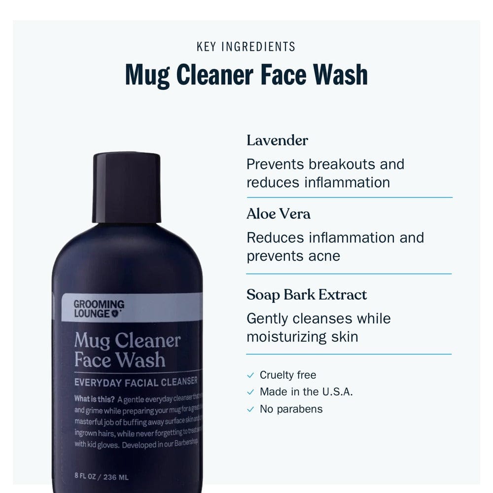 Grooming Lounge Mug Cleaner Face Wash by Grooming Lounge