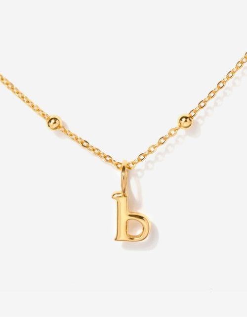 Load image into Gallery viewer, Initial Necklace by Little Sky Stone
