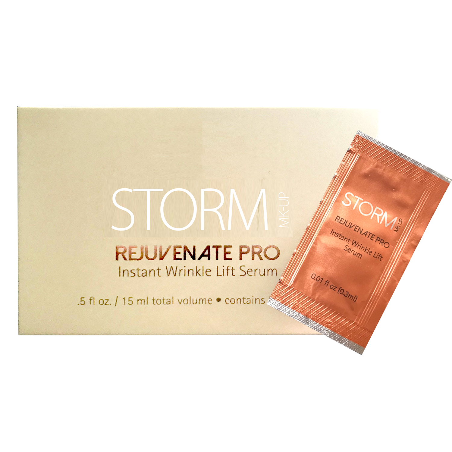 Storm mk-up® - Rejuvinate Pro Instant Wrinkle Lift Serum 0.5 fl oz by Best Clean Beauty