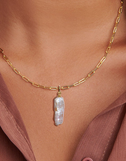 Load image into Gallery viewer, Isabella Pearl Necklace by Little Sky Stone
