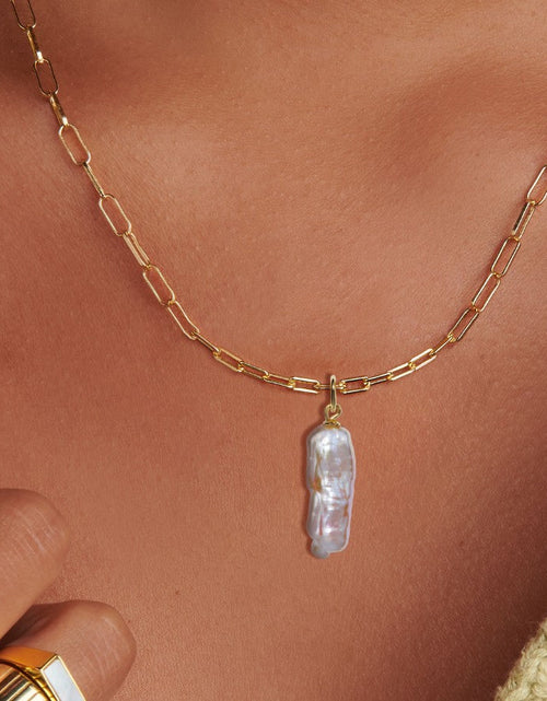 Load image into Gallery viewer, Isabella Pearl Necklace by Little Sky Stone
