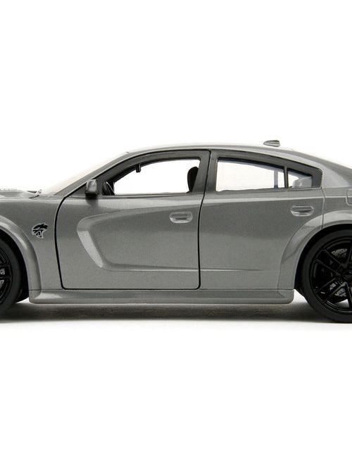 Load image into Gallery viewer, 2021 Dodge Charger SRT Hellcat Gray Metallic "Fast X" (2023) Movie "Fast &amp; Furious" Series 1/24 Diecast Model Car by Jada
