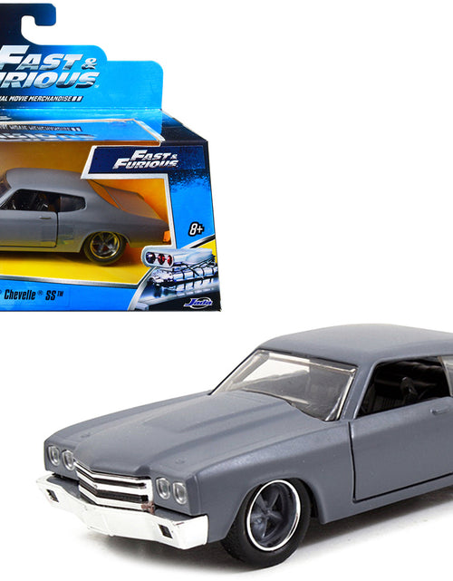 Load image into Gallery viewer, Dom's Chevrolet Chevelle SS Primer Grey "Fast &amp; Furious" Movie 1/32 Diecast Model Car by Jada
