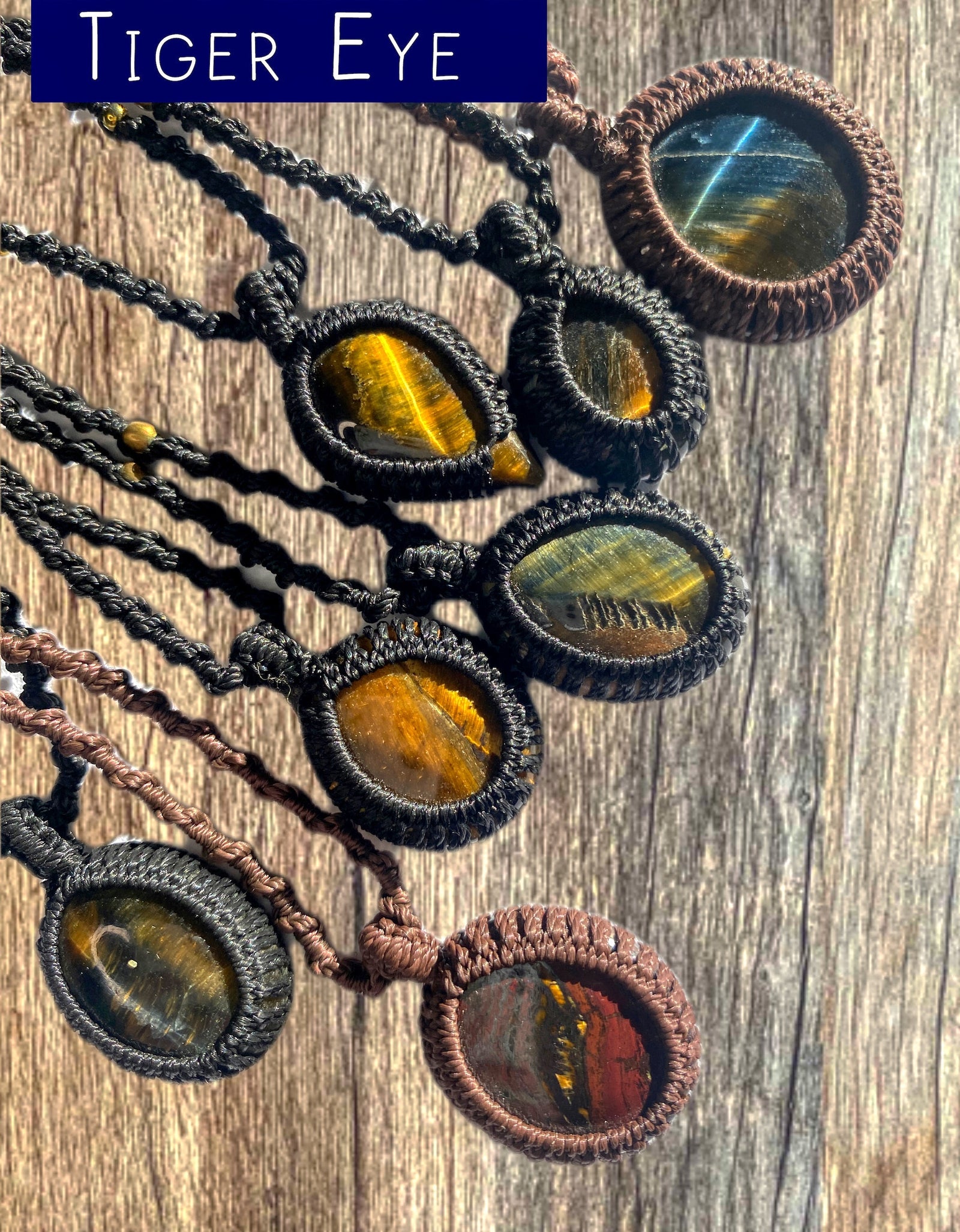 Assorted Semi Precious Stone Necklaces by Manifestie