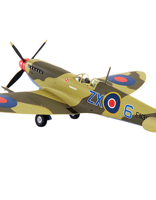 Load image into Gallery viewer, Supermarine Spitfire MK IXC Fighter Aircraft "Royal Air Force Ldr. Stanislav Skalsk Polish Combat Team North Africa" (1943) 1/72 Diecast Model by JC Wings
