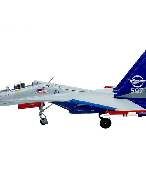 Load image into Gallery viewer, Sukhoi Su-30LL Flanker-C Fighter Aircraft "Gromov Flight Research Institute Ramenskoye AB Russia" (1997) 1/72 Diecast Model by JC Wings

