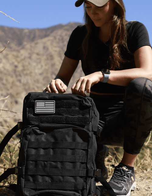 Load image into Gallery viewer, Tactical USA Flag Patch with Detachable Backing by Jupiter Gear
