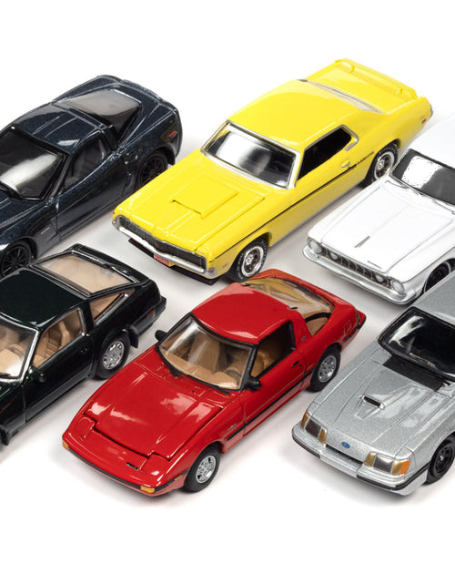 Load image into Gallery viewer, "Classic Gold Collection" 2022 Set B of 6 Cars Release 2 1/64 Diecast Model Cars by Johnny Lightning
