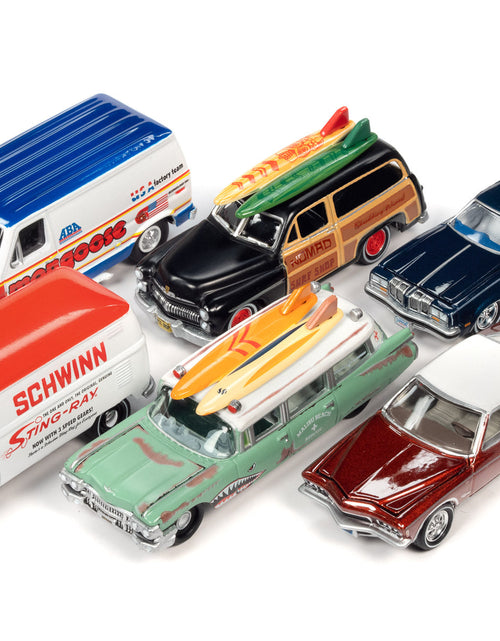 Load image into Gallery viewer, Johnny Lightning "2-Packs" 2023 Set A of 6 pieces Release 2 1/64 Diecast Model Cars by Johnny Lightning
