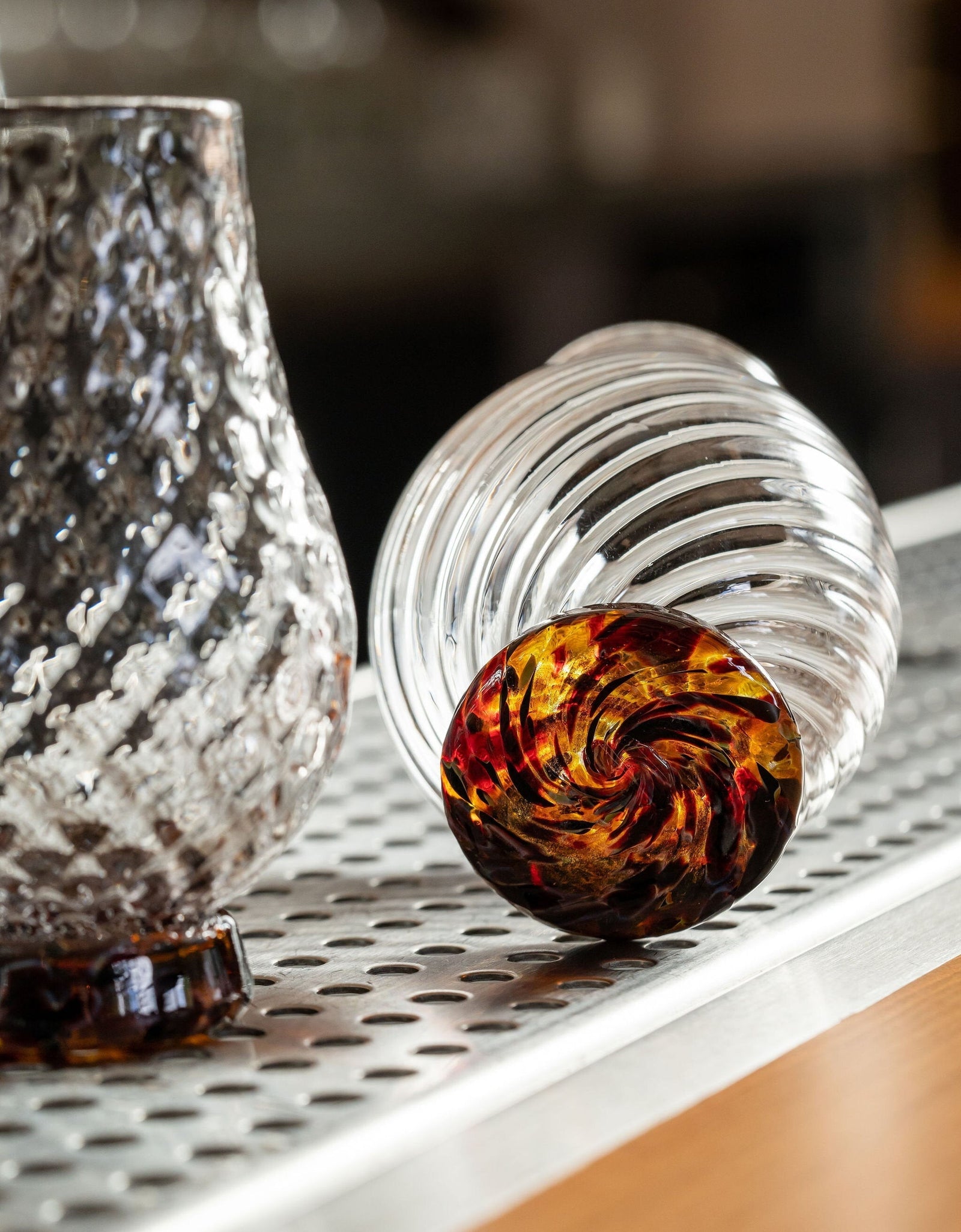 Neat Pour Glass, Hand-Blown - BiC Originals by Bull In China