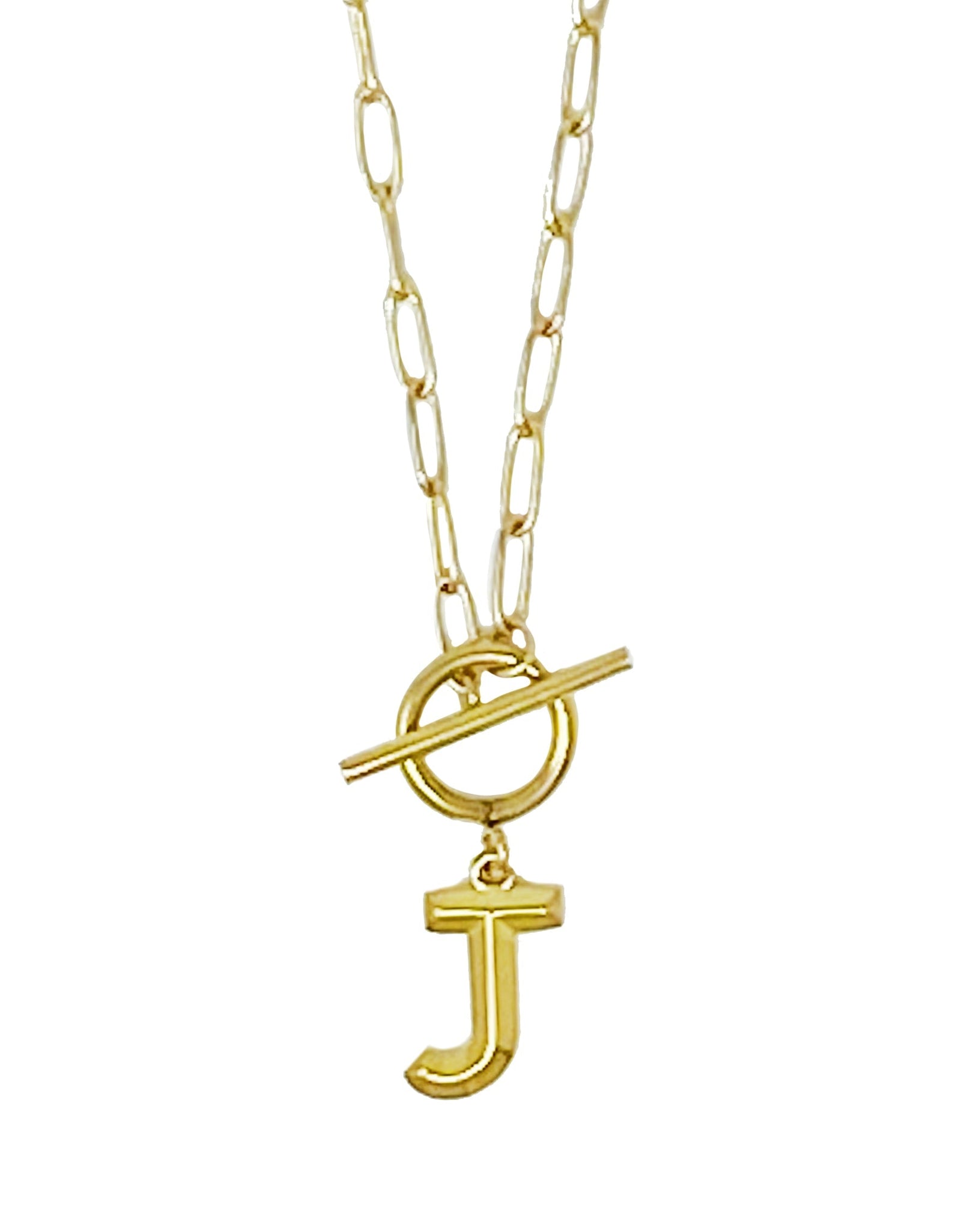 Modern Classic Initial Necklace by Ellisonyoung.com