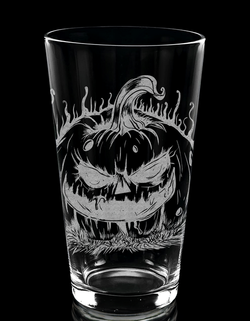 Load image into Gallery viewer, HALLOWEEN Pint Glasses by LumEngrave

