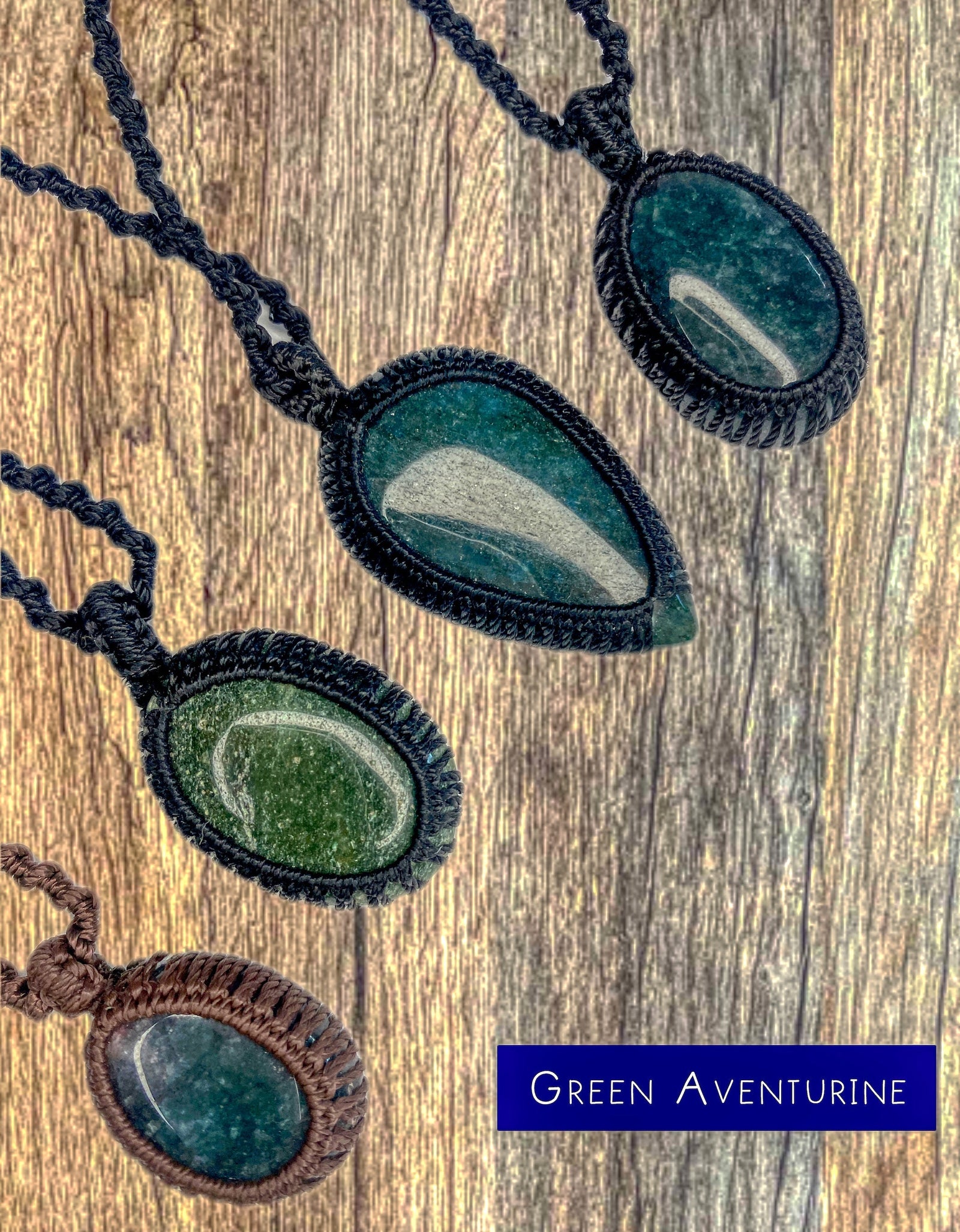 Assorted Semi Precious Stone Necklaces by Manifestie