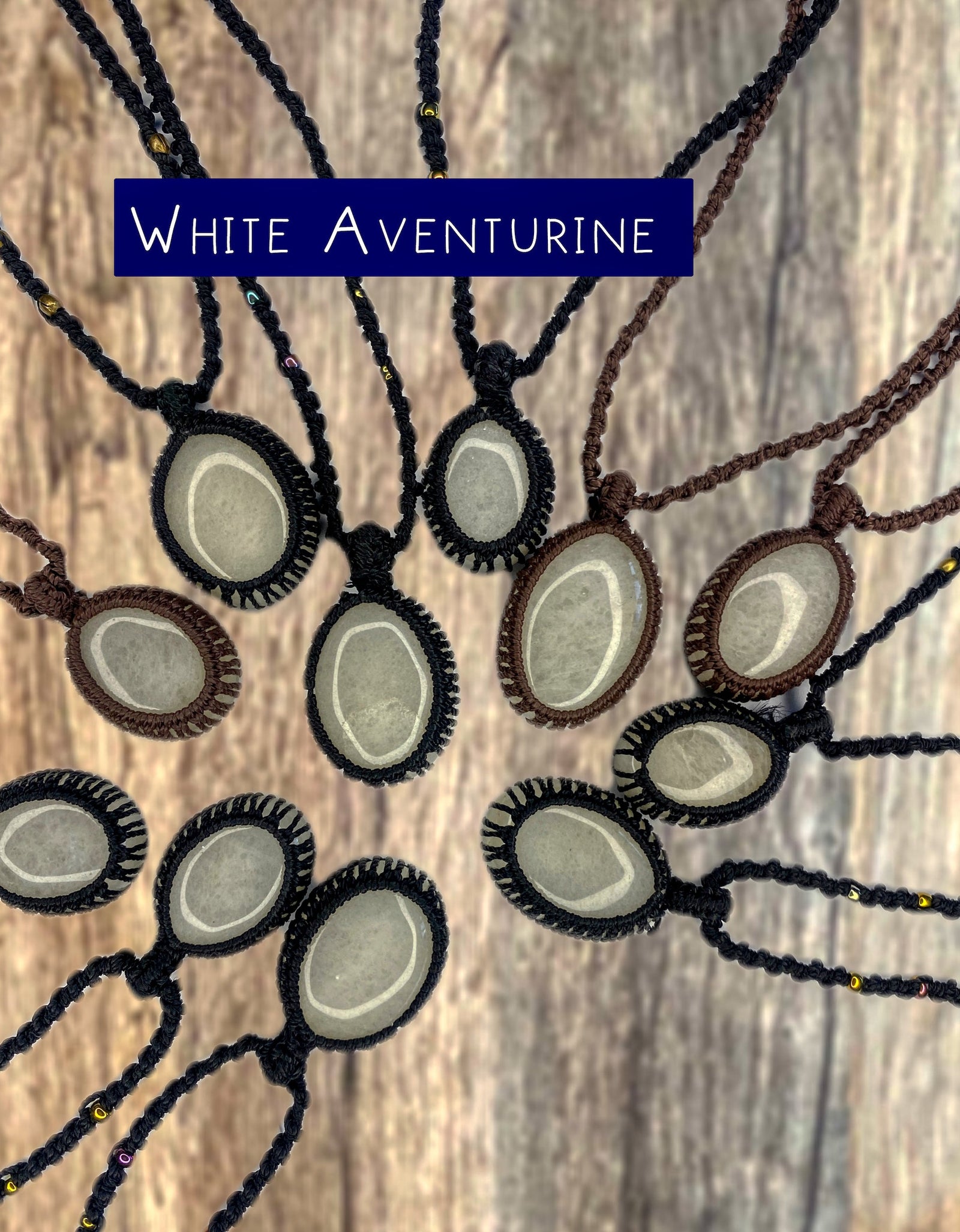 Assorted Semi Precious Stone Necklaces by Manifestie