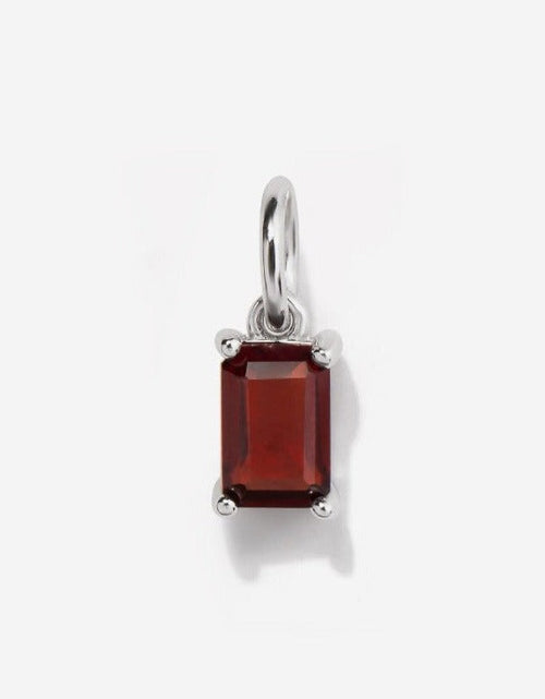 Load image into Gallery viewer, Birthstone Silver Charms by Little Sky Stone
