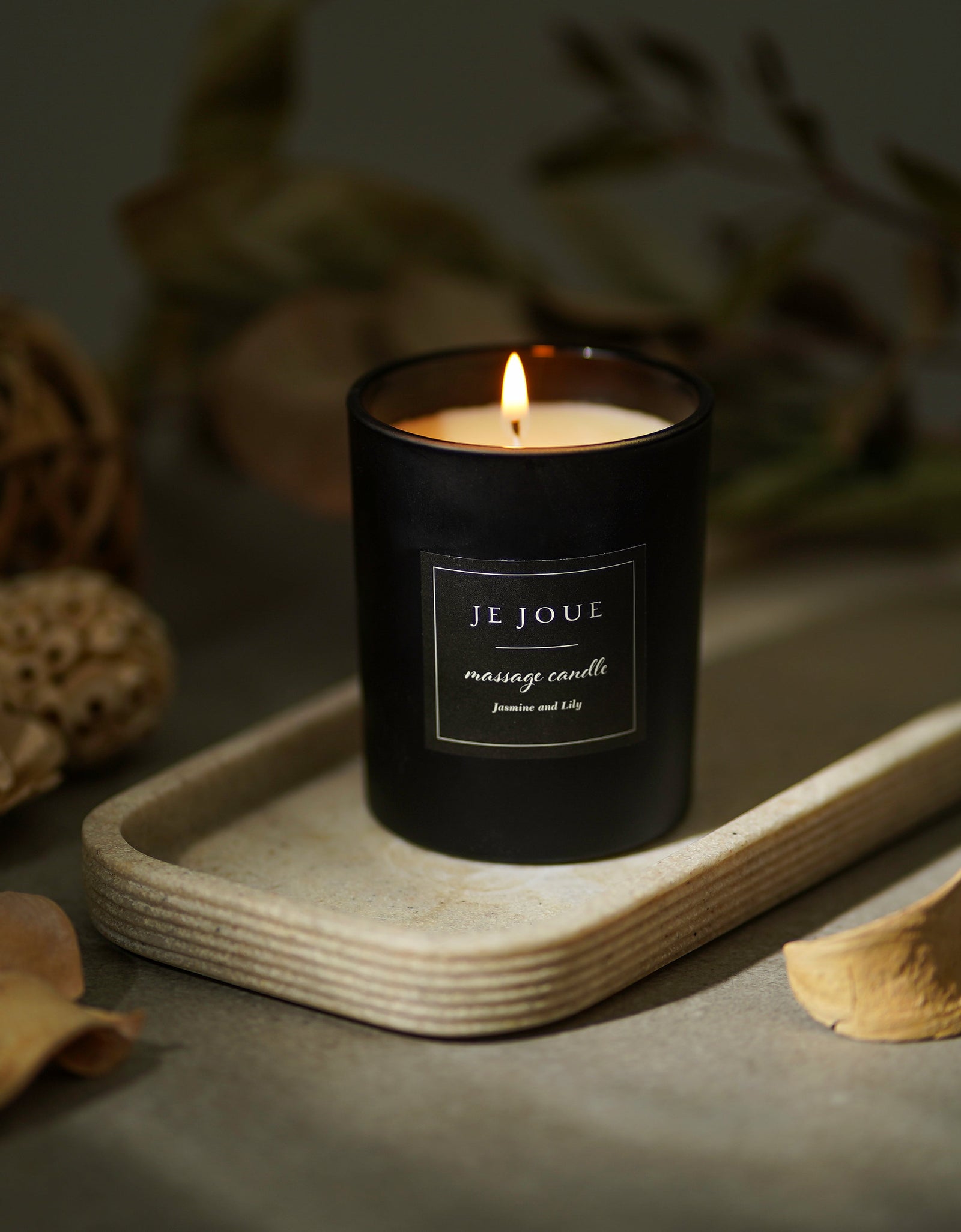 Je Joue Luxury Massage Candle - Jasmine & Lily by Je Joue US