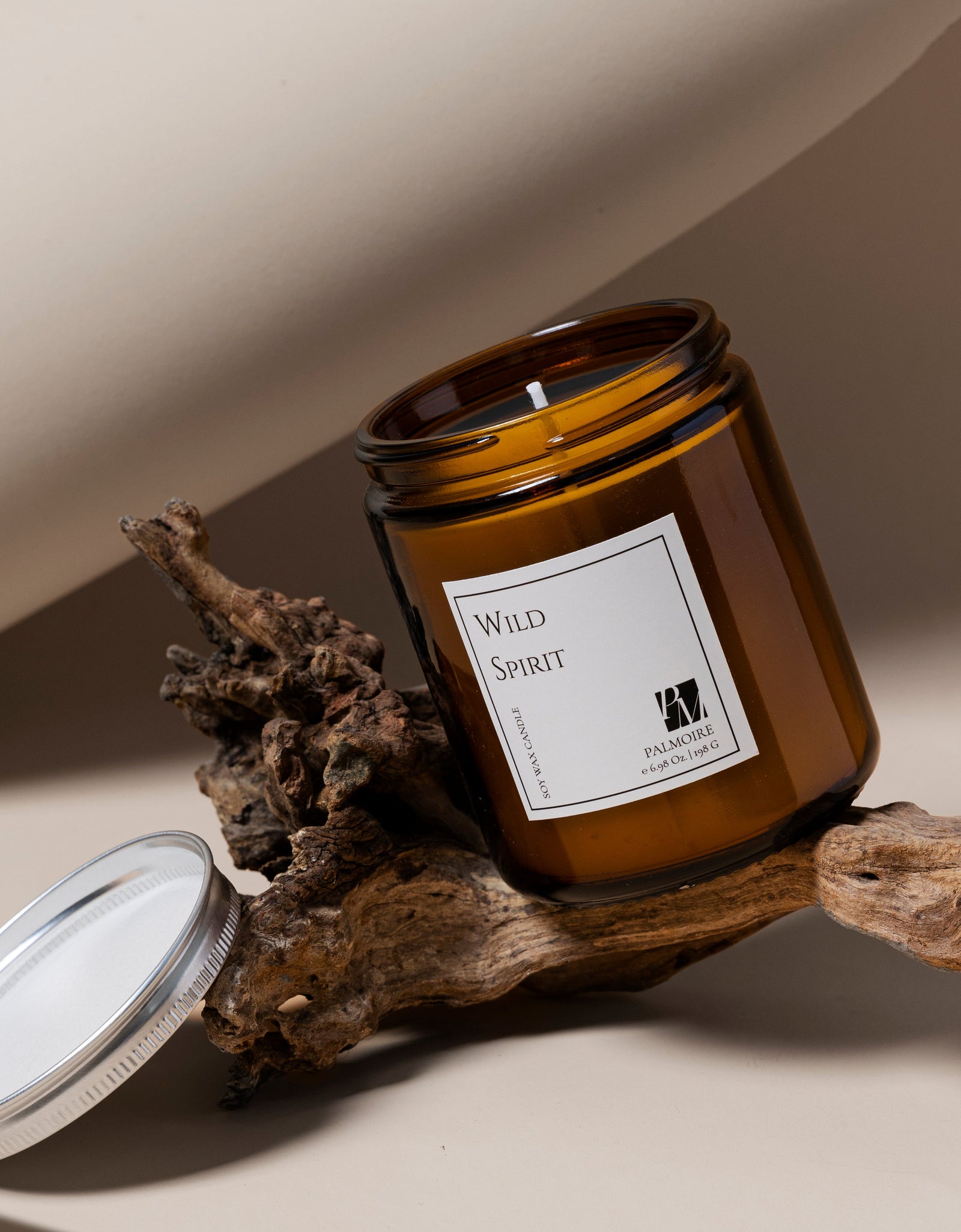 Wild Spirit Soy Wax Candle by PALMOIRE