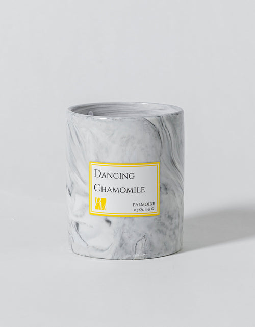 Load image into Gallery viewer, Dancing Chamomile Soy Wax Candle by PALMOIRE
