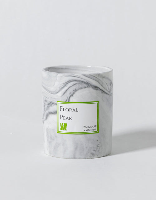Load image into Gallery viewer, Floral Pear Soy Wax Candle by PALMOIRE
