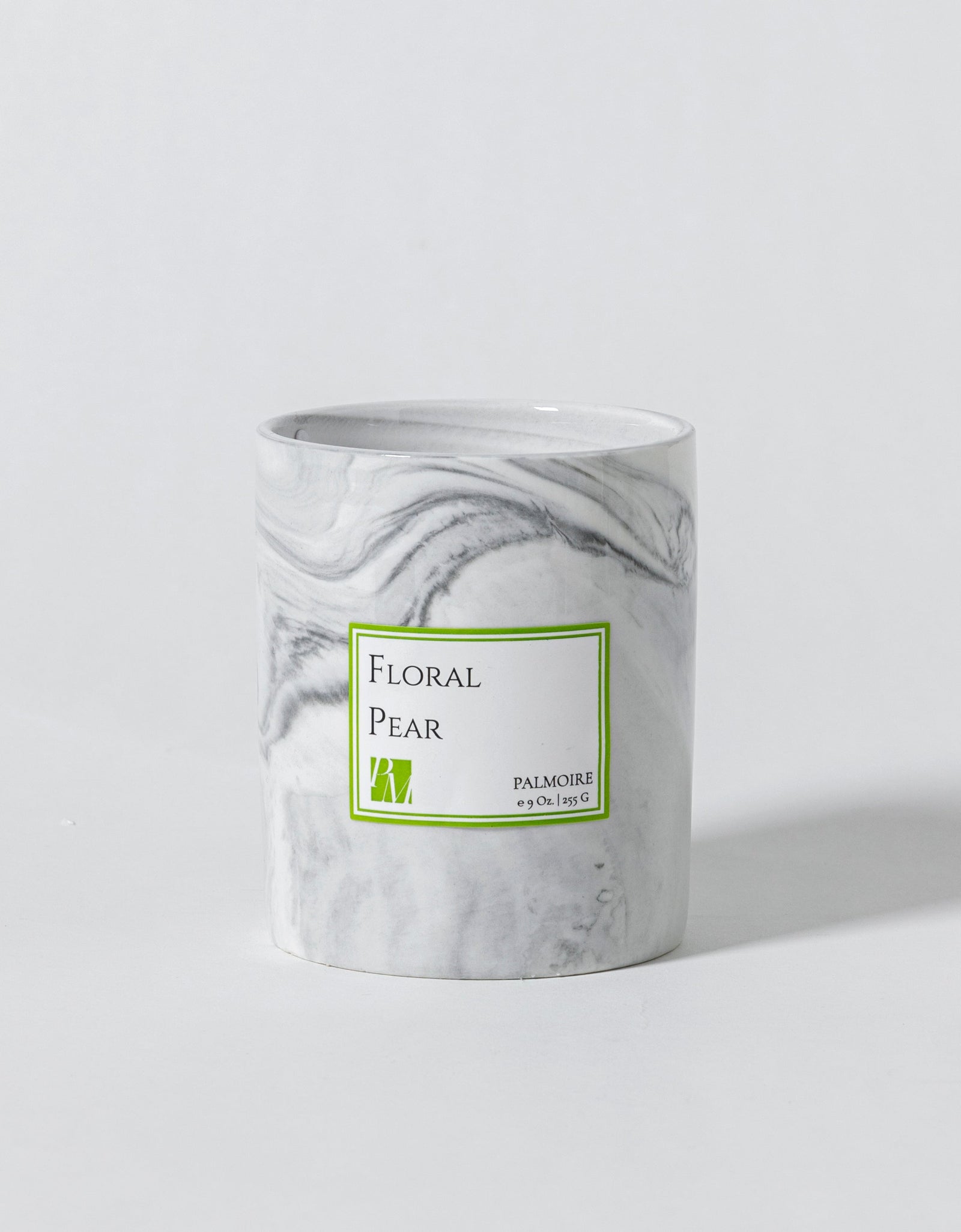 Floral Pear Soy Wax Candle by PALMOIRE
