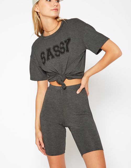 Load image into Gallery viewer, Women's Basic Solid Half Leggings by Shop at Konus
