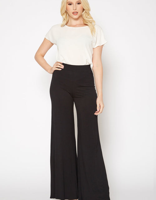 Load image into Gallery viewer, Women's Solid Flare Leggings by Shop at Konus
