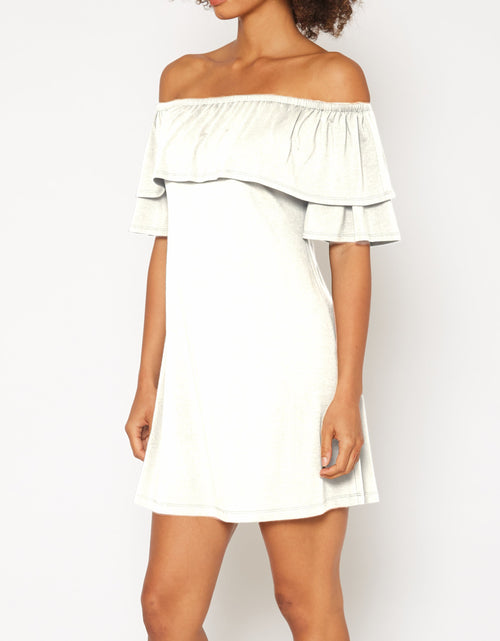 Load image into Gallery viewer, Women's Basic Off Shoulder Midi Dress by Shop at Konus
