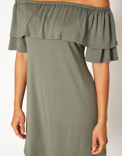 Load image into Gallery viewer, Women's Basic Off Shoulder Midi Dress by Shop at Konus
