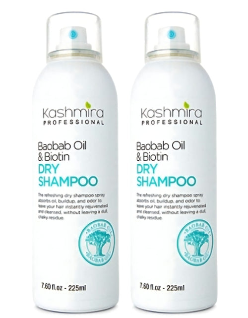 Load image into Gallery viewer, Baobab Oil &amp; Biotin Professional Refreshing Dry Shampoo - 2-Pack
