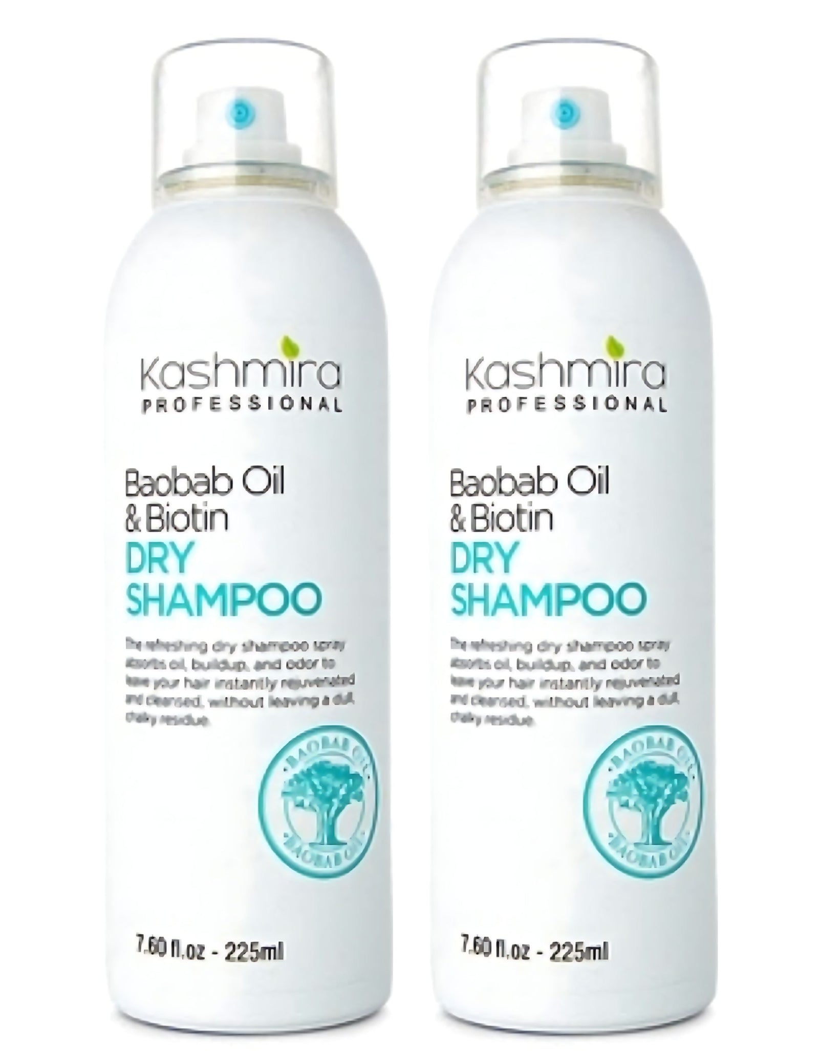 Baobab Oil & Biotin Professional Refreshing Dry Shampoo - 2-Pack