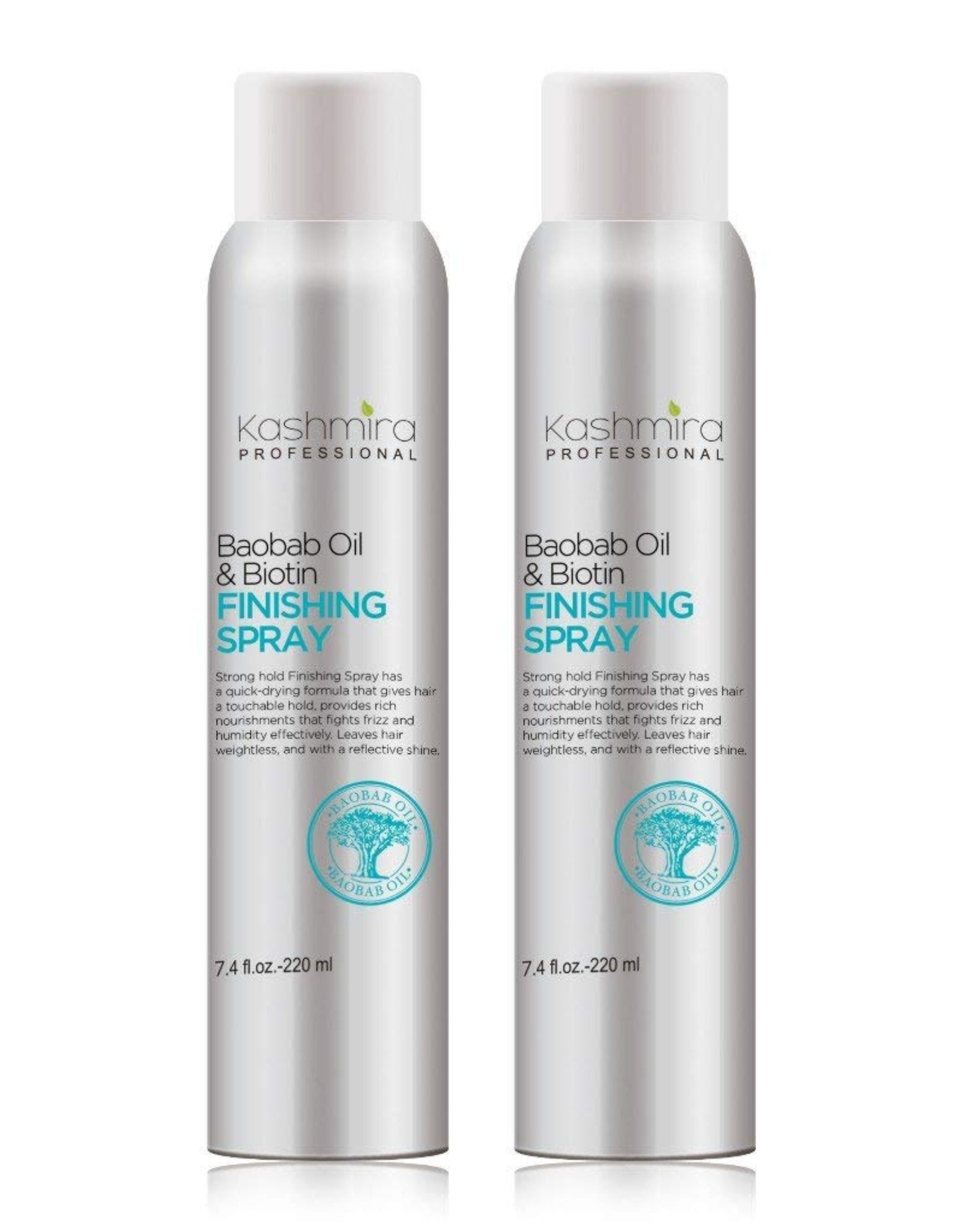 Baobab Oil & Biotin Professional Long-Lasting Finishing Spray - 2-Pack