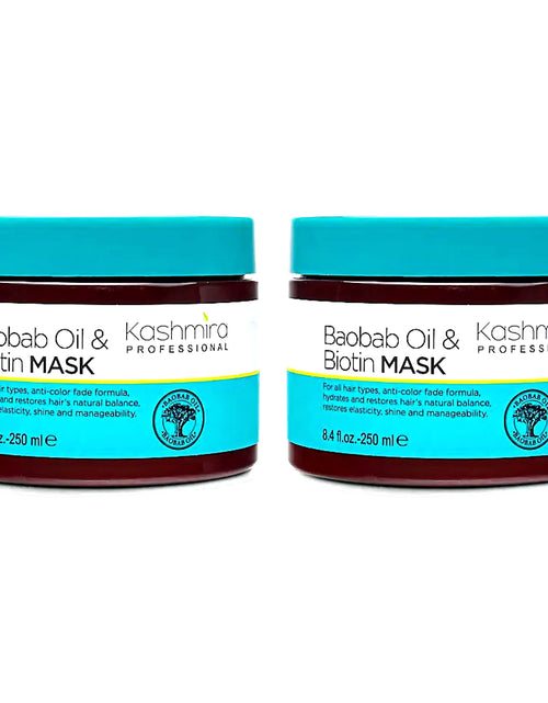 Load image into Gallery viewer, Baobab Oil &amp; Biotin Professional Repairing Hair Mask - 2-Pack
