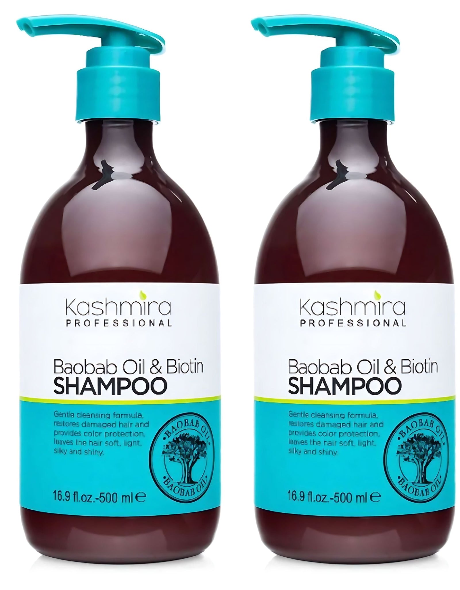 Baobab Oil & Biotin Professional Cleansing Shampoo - 2-Pack