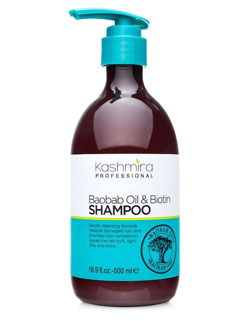 Load image into Gallery viewer, Baobab Oil &amp; Biotin Professional Cleansing Shampoo
