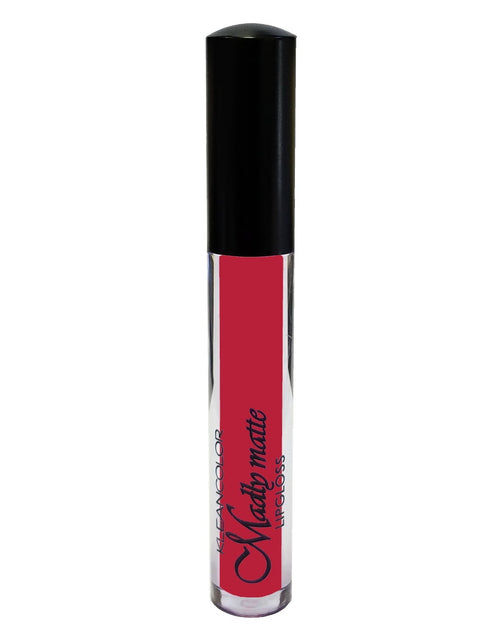 Load image into Gallery viewer, KLEANCOLOR Madly Matte Lip Gloss - Winebery
