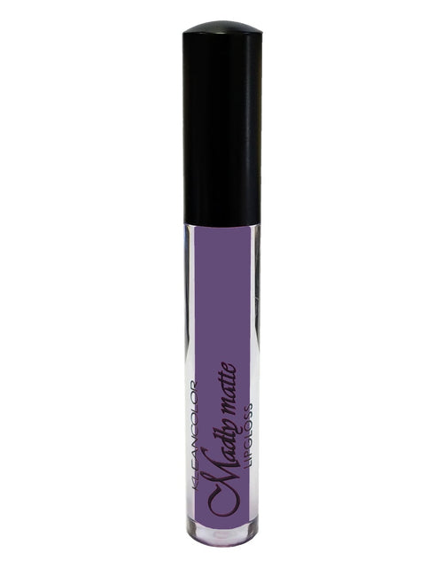Load image into Gallery viewer, KLEANCOLOR Madly Matte Lip Gloss - Wisteria Wink
