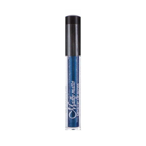 Load image into Gallery viewer, KLEANCOLOR Madly Matte Metallic Lip Gloss - Denim
