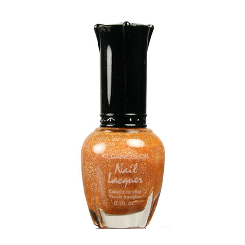 Load image into Gallery viewer, KLEANCOLOR Nail Lacquer 3 - Holo Orange
