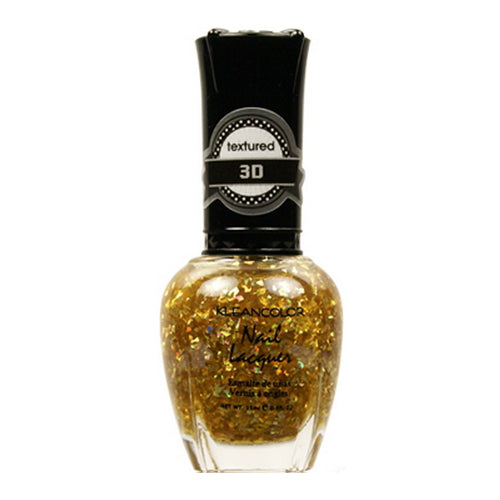 Load image into Gallery viewer, KLEANCOLOR 3D Nail Lacquer - Almost Good As Gold
